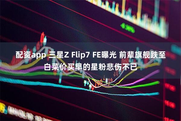 配资app 三星Z Flip7 FE曝光 前辈旗舰跌至白菜价买早的星粉悲伤不已