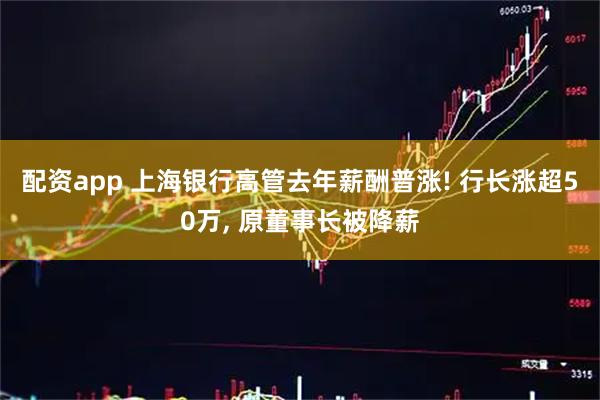 配资app 上海银行高管去年薪酬普涨! 行长涨超50万, 原董事长被降薪